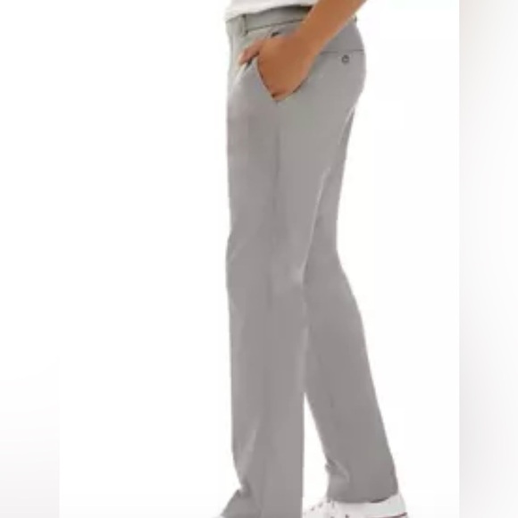 Tommy Hilfiger Men's TH Flex Stretch Slim-Fit Chino Pants in light gray. 32 x 32 - Picture 1 of 16